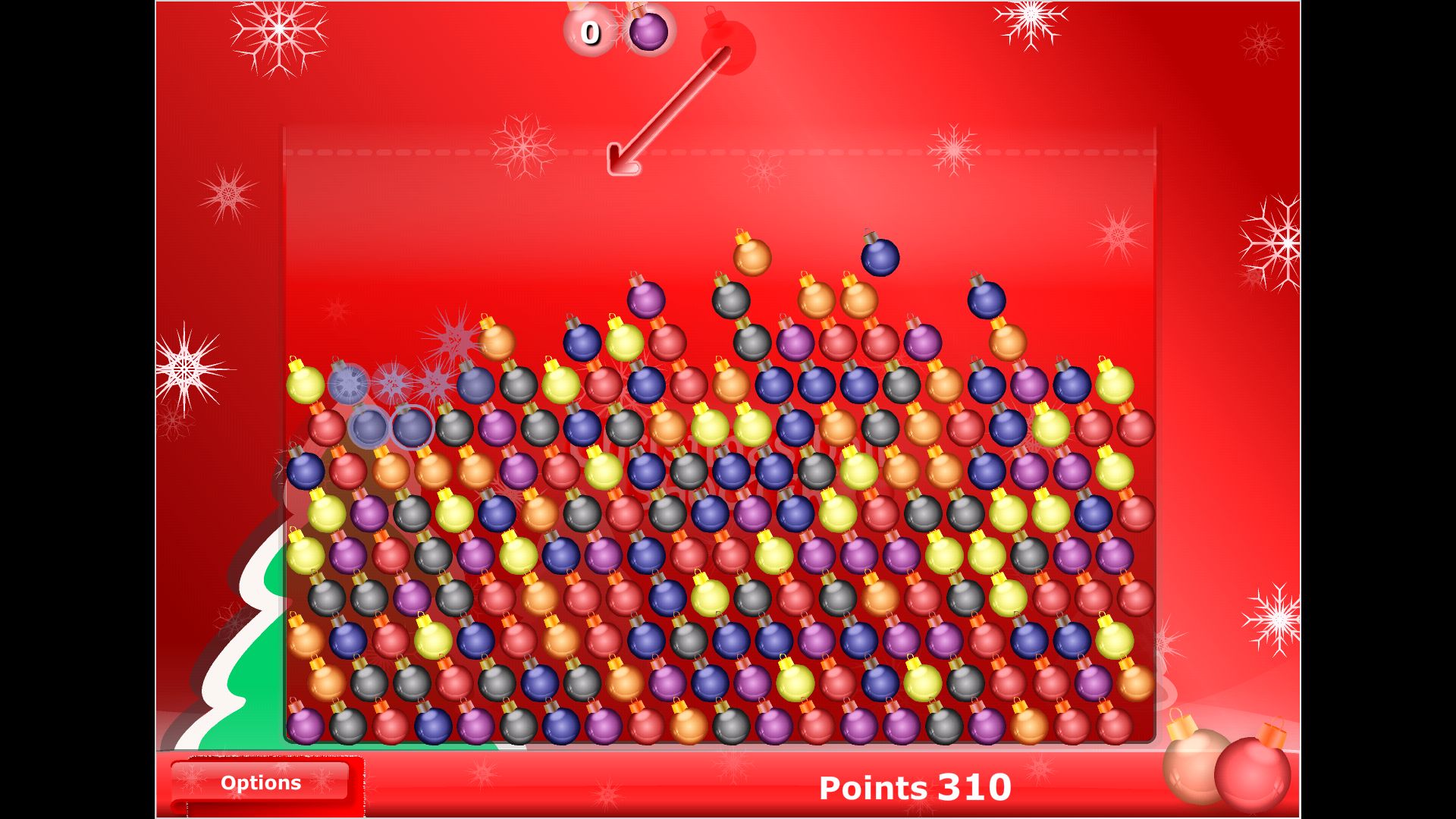 Android 'Christmas Ball Shooter', promotion image