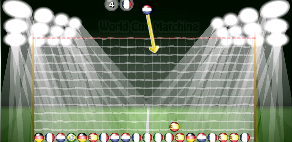 Android 'World Cup Matching', in app image